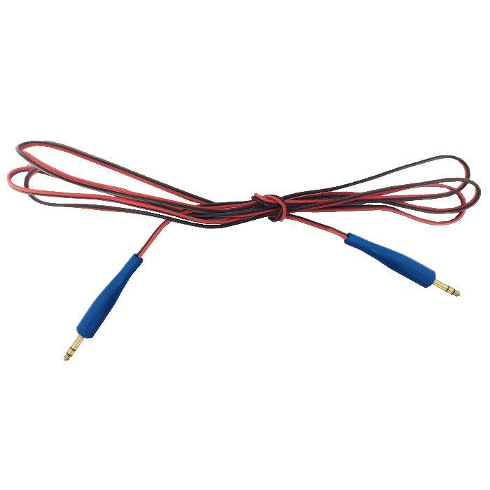 Cable De 3mts Rojo Y Negro. Plug Plug